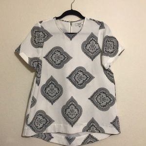 Madewell paisley design top